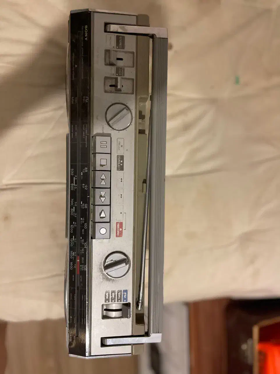 رادیو کاست قدیمی سونی|سیستم صوتی خانگی|تهران, شهرک نفت|دیوار