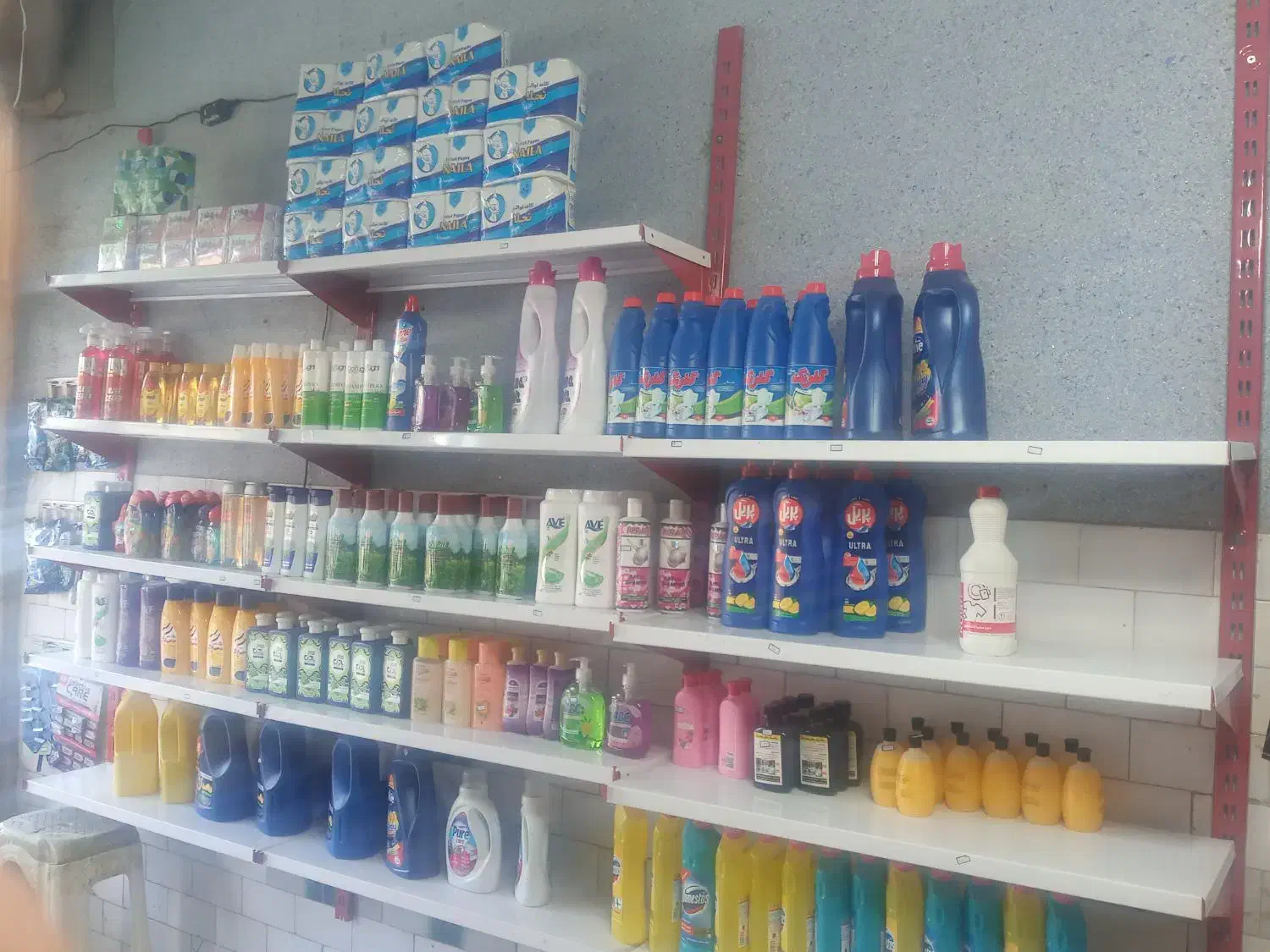 فروش اجناس خرازی|مواد شوینده و دستمال کاغذی|همدان, |دیوار