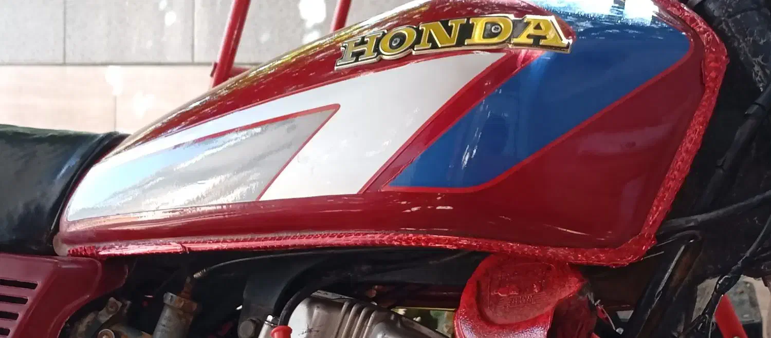 موتور هوندا 125 برگه مزایده|موتورسیکلت|رامند, |دیوار