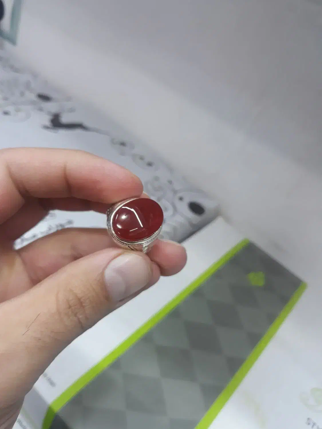 عقیق یمن|جواهرات|مراغه, |دیوار