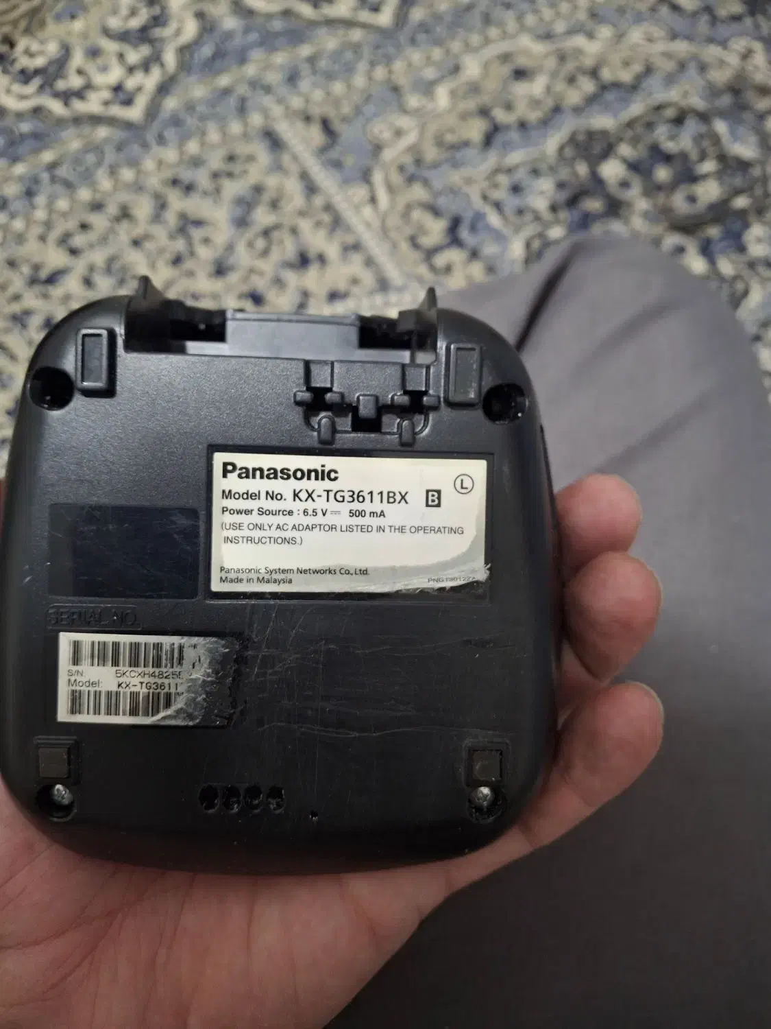 تلفن بیسیم پاناسونیک اصل|تلفن رومیزی|ری, علایین|دیوار