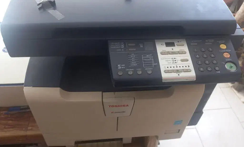 پرینتر 3 کاره توشیبا|پرینتر، اسکنر، کپی، فکس|شهمیرزاد, |دیوار