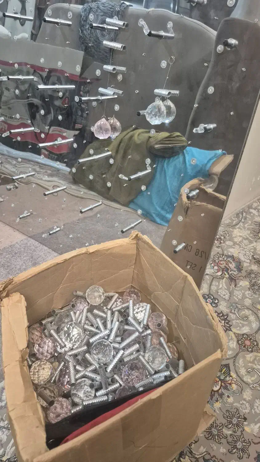 لوستر کریستال|لوستر و چراغ آویز|لواسان, |دیوار