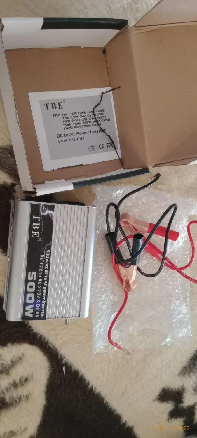 اینورتر/مبدل باتری به برق 220 ولت|ابزارآلات|دهدشت, |دیوار
