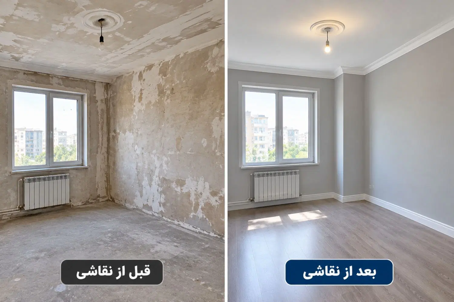 نقاشی مهیار رنگ آمیزی ساختمان و درب و پنجره|خدمات پیشه و مهارت|تهران, دیلمان|دیوار