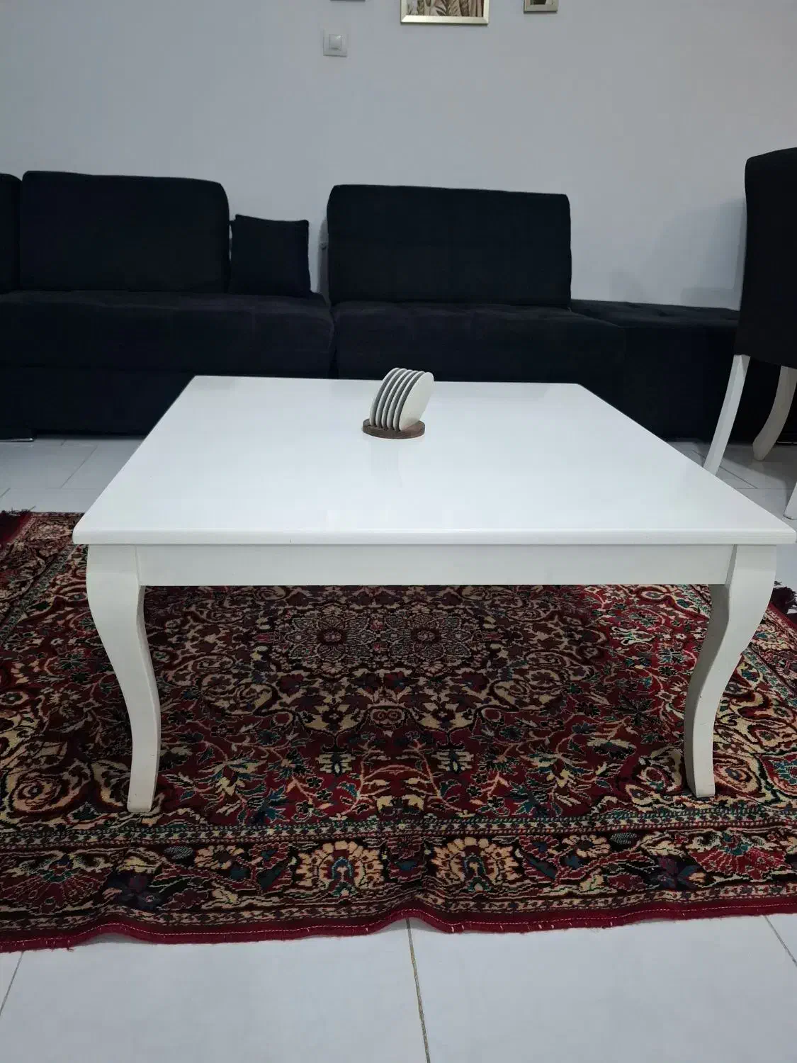 میز همراه دو عدد عسلی|مبلمان خانگی و میز عسلی|ساوه, |دیوار