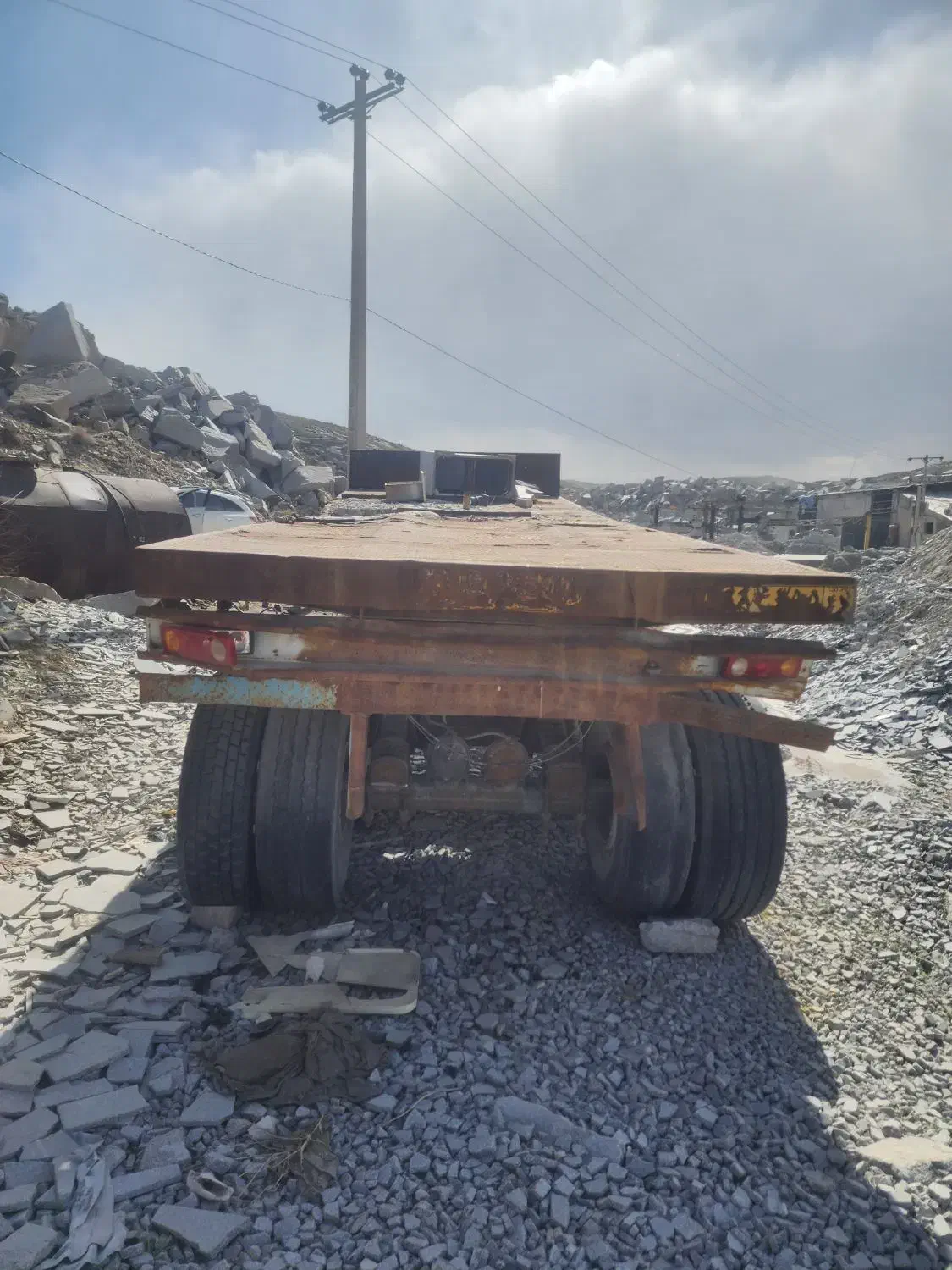 تریلی سنگ کش|خودرو سنگین|ملک‌آباد, |دیوار