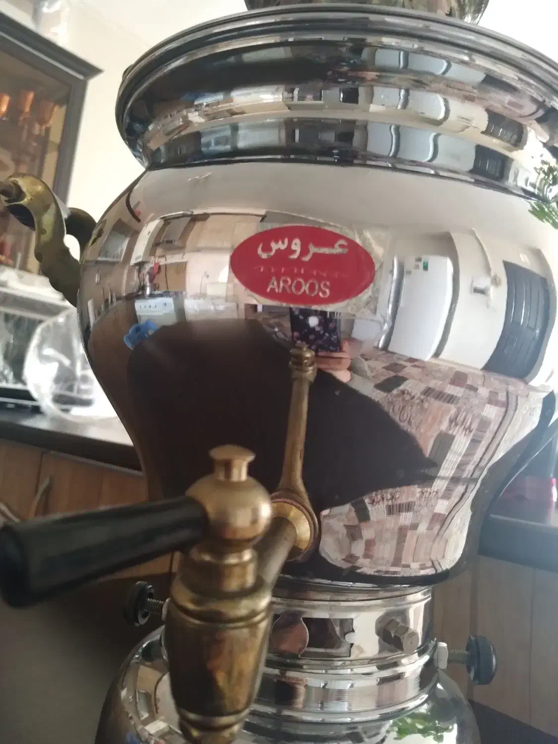 سماور گازی نو|سماور، چایساز، قهوهساز|بروجن, |دیوار