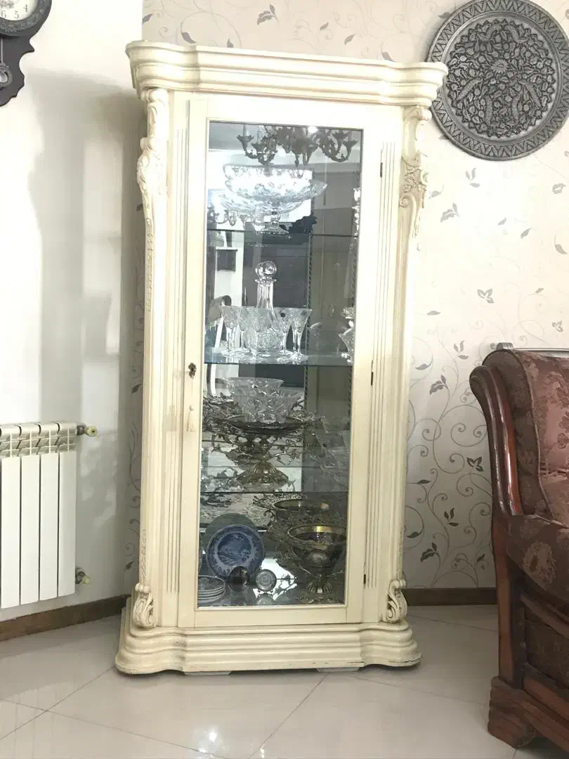 بوفه چوب گردو|بوفه، ویترین، کنسول|تهران, مجیدیه|دیوار