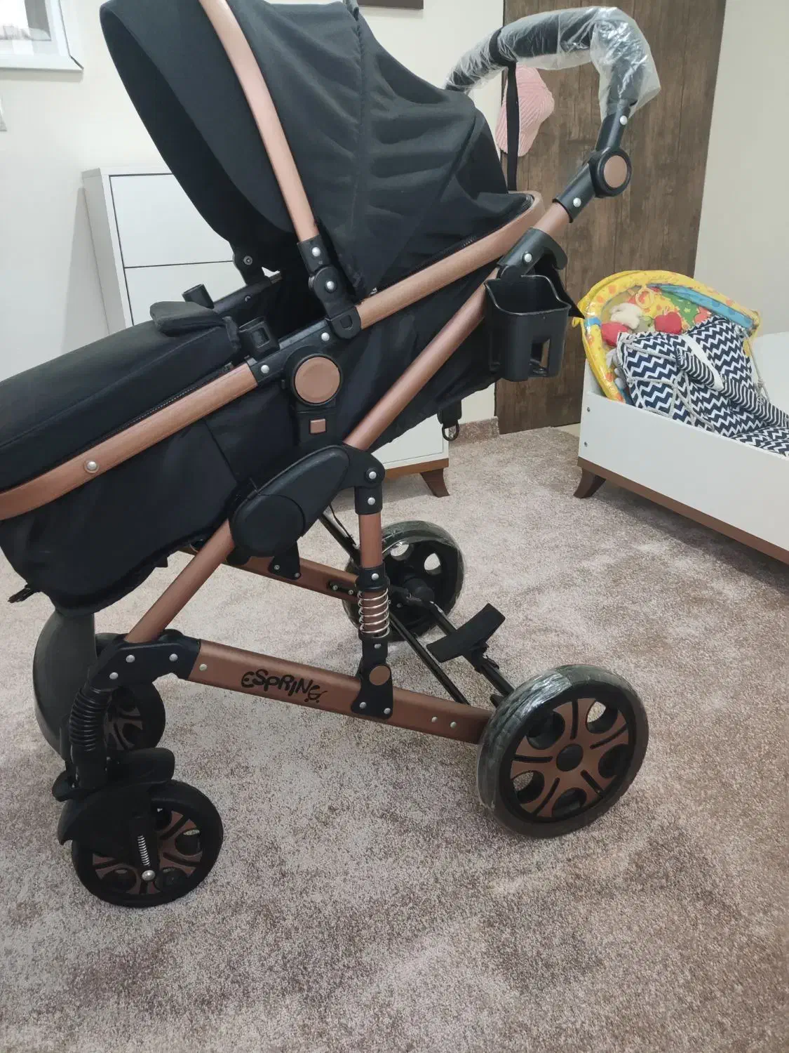 کالسکه اسپرینگ نو نو استفاده نشده|اسباب و اثاث بچه|پرند, فاز ۳|دیوار