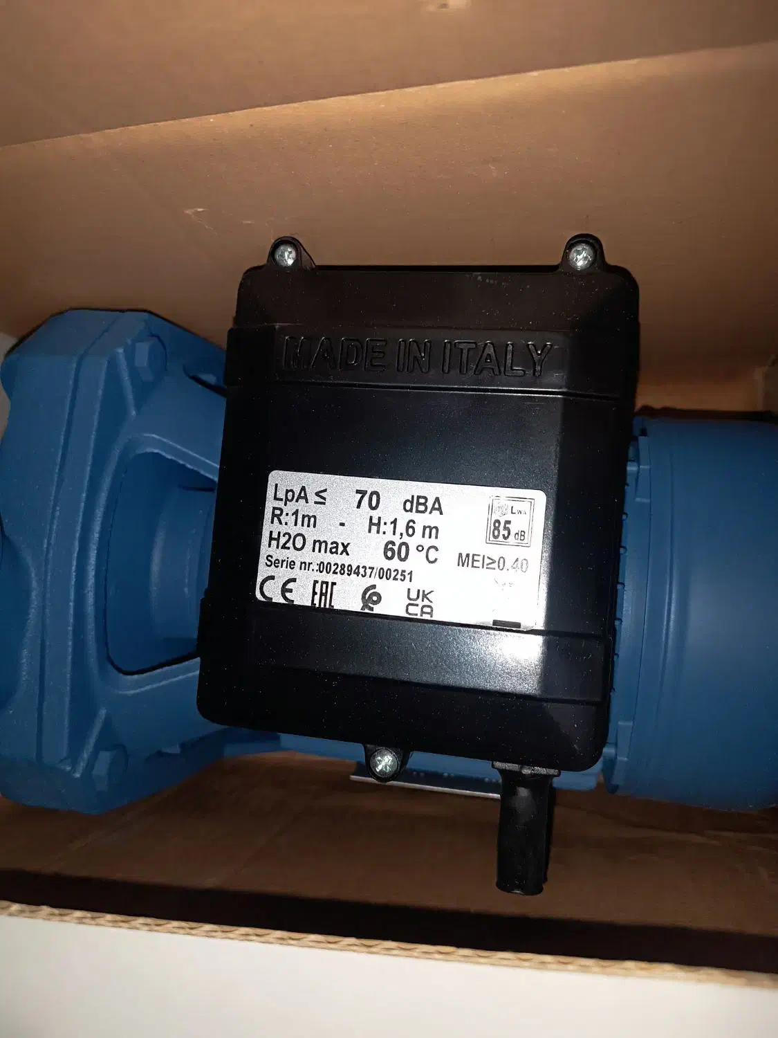 پمپ اب یک اسب ایتالیایی (مارک سیستما)|مصالح و تجهیزات ساختمان|یزد, |دیوار