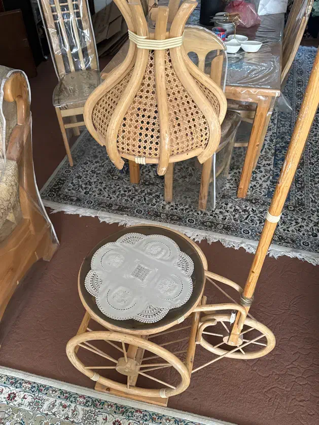 مبل و آباژور ست|مبلمان خانگی و میز عسلی|زاهدان, |دیوار