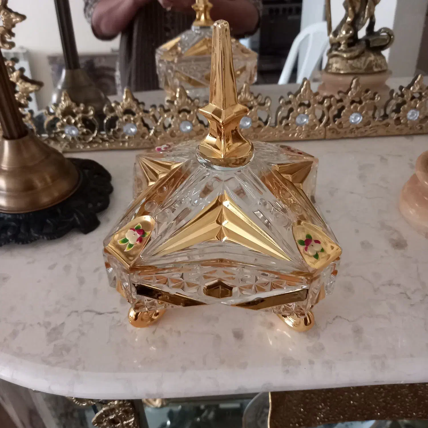 دو عدد ظرف پذیرایی نو|ظروف سرو و پذیرایی|فیروزآباد, |دیوار