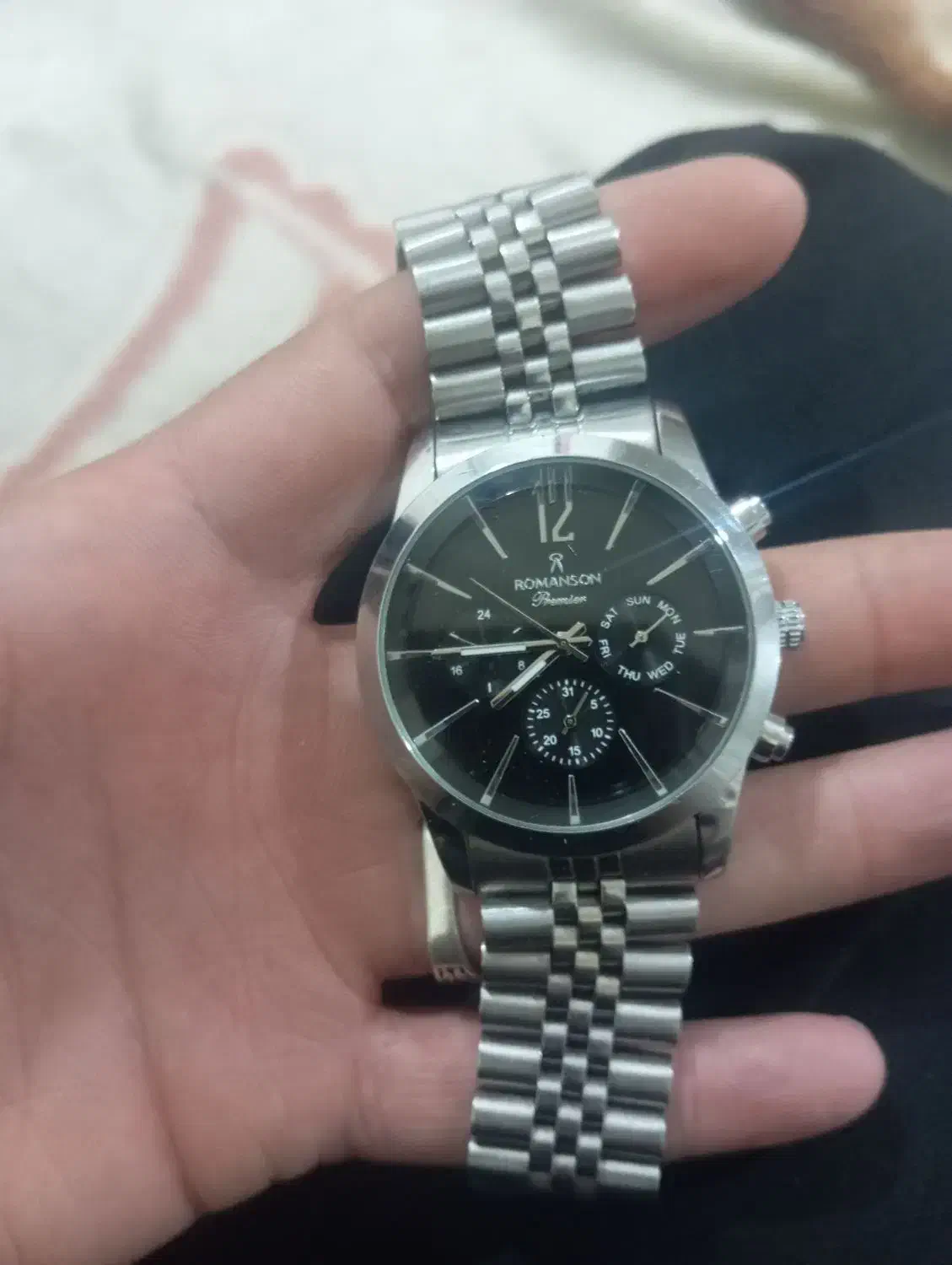 ساعت رومانسون اصل ضداب و مارک خوب سه موتوره شیک|ساعت|یاسوج, |دیوار