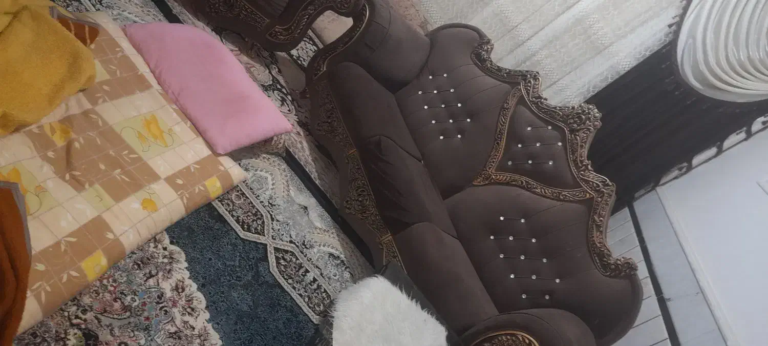 سرویس مبل ۸ نفره|مبلمان خانگی و میز عسلی|زابل, |دیوار