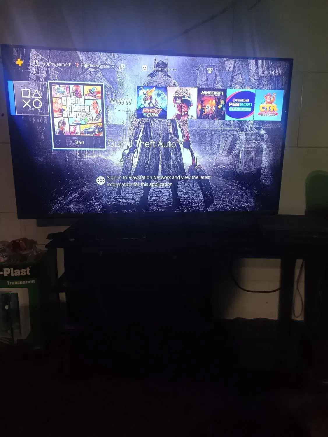 ps4اسلیم کپی خور با تلویزیون میز تلویزیون|کنسول، بازی ویدئویی و آنلاین|شیراز, سلطان آباد|دیوار