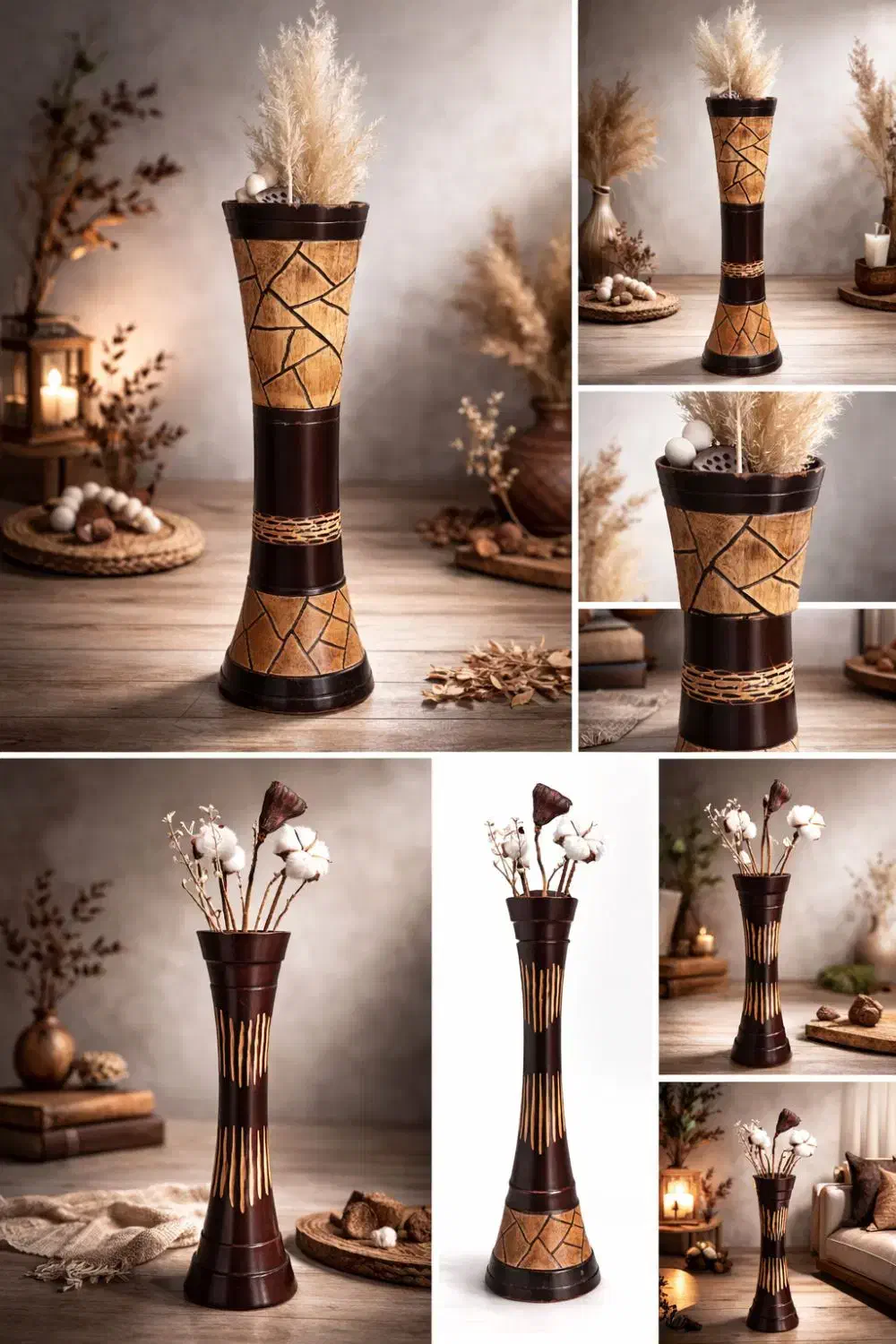 گلدون چوبی|صنایع دستی و سایر لوازم تزئینی|کرج, اصفهانی‌ها|دیوار