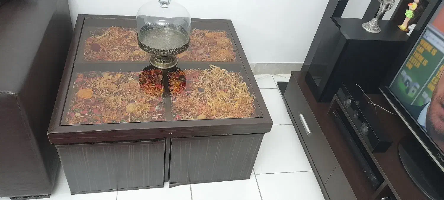 فروش میز نهار خوری ۶نفره و میز عسلی و میز تلویزیون|مبلمان خانگی و میز عسلی|نوشهر, |دیوار