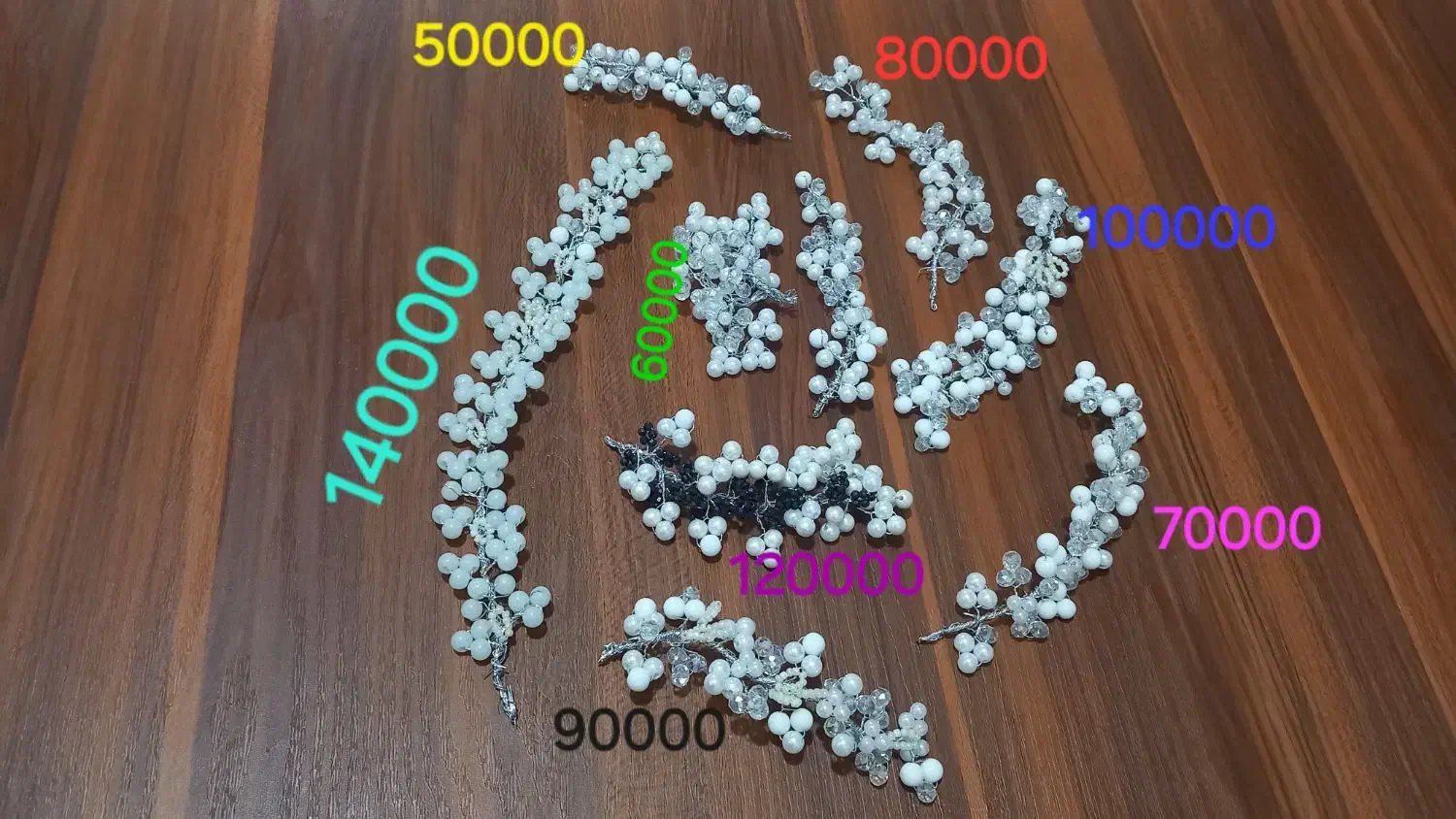 انواع ریسه سر|زیورآلات و اکسسوری|رزن, |دیوار