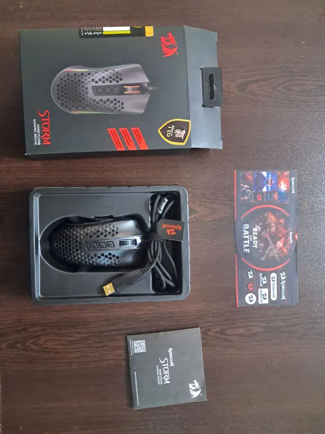 ماوس ردراگون storm m808|قطعات و لوازم جانبی رایانه|ملارد, |دیوار