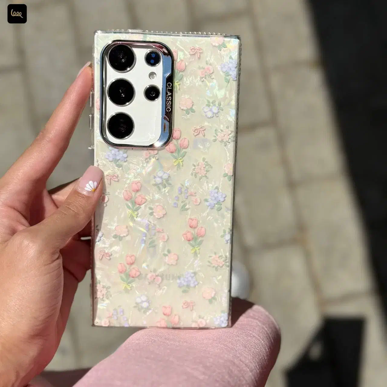 قاب یخی گلهای بهاری رنگ سفید گوشی شیائومی Note 13|لوازم جانبی موبایل و تبلت|تبریز, |دیوار