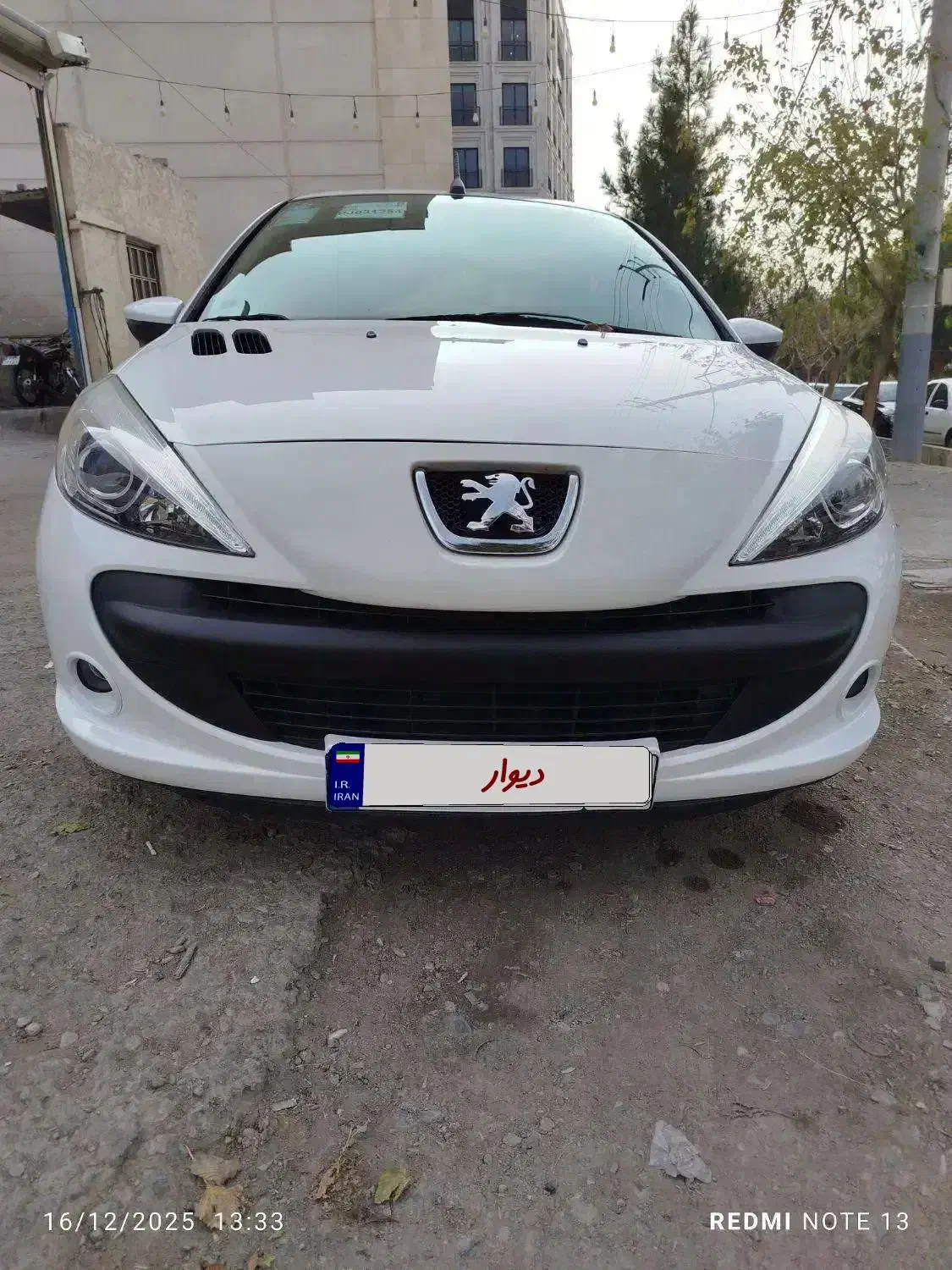 207مدل 402 سقف فلزtu5|خودرو سواری و وانت|قم, شهرک قدس|دیوار