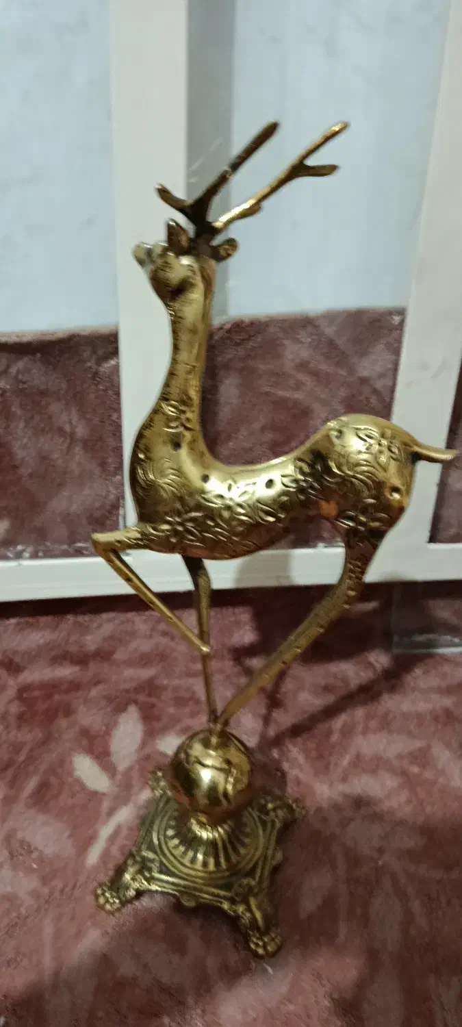 مجسمه آهو|مجسمه، تندیس، ماکت|محمدیه-قزوین, |دیوار