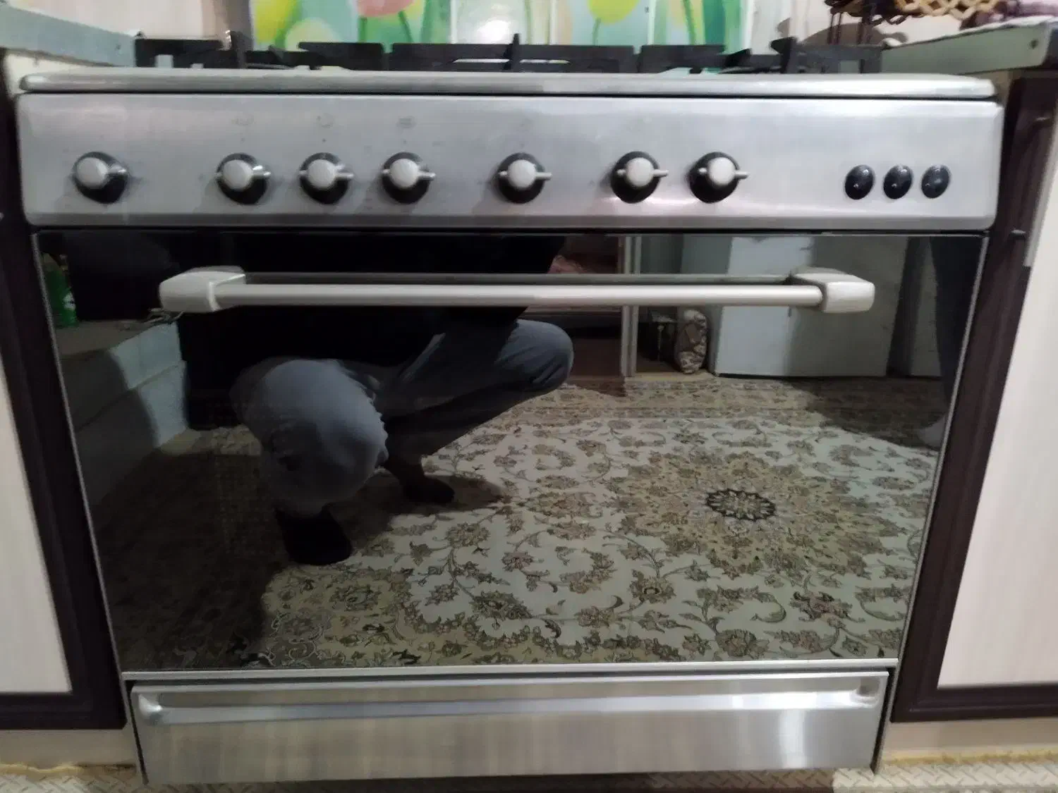 اجاق گاز تمام استیل سنگین فردار جوجه گردان|اجاق گاز و لوازم برقی پختوپز|تبریز, |دیوار