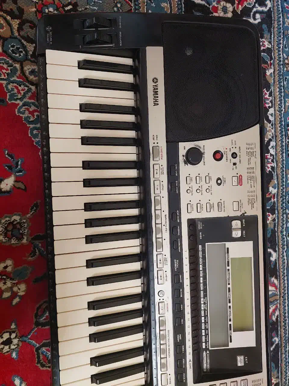 ارگ یاماها 740|پیانو، کیبورد، آکاردئون|کاشان, فین بزرگ|دیوار