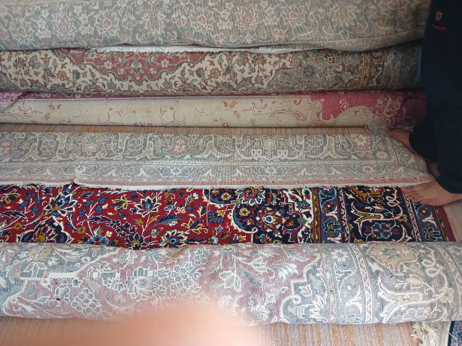 ۳عدد فرش ۱۲متری|فرش|الشتر, |دیوار