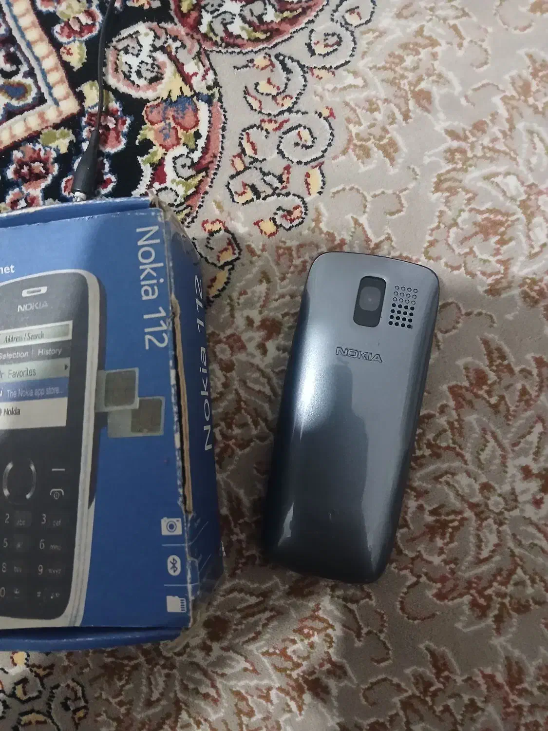 نوکیا ۱۱۲ کاملا سالم با کارتن و انتقال مالکیت|موبایل|شاهرود, |دیوار