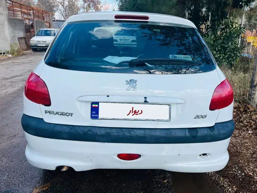 پژو ۲۰۶|خودرو سواری و وانت|شیراز, زرهی|دیوار