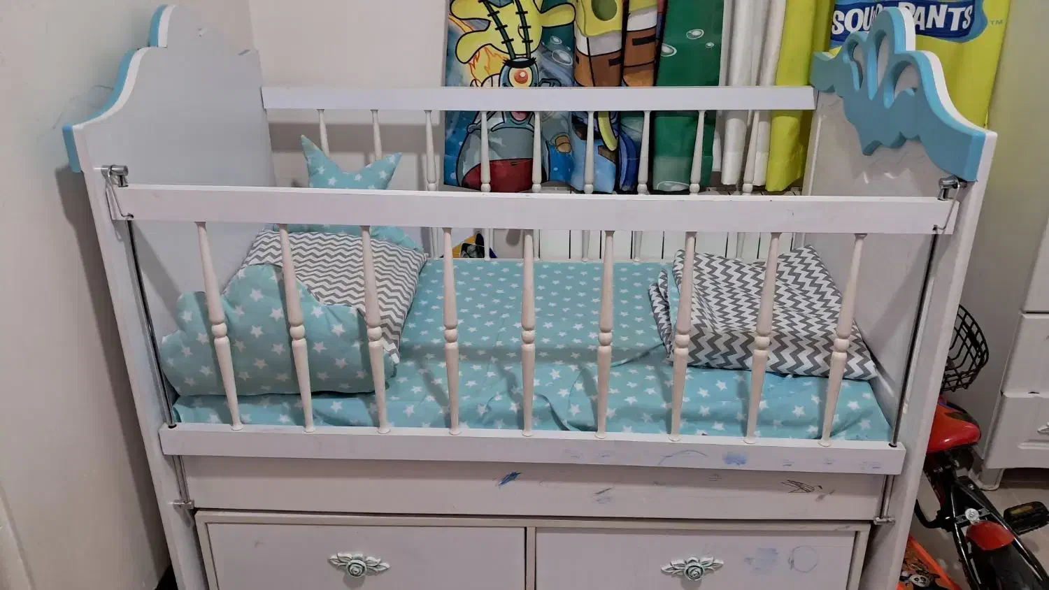 تخت خواب کودک|تخت و صندلی بچه|کرمان, |دیوار