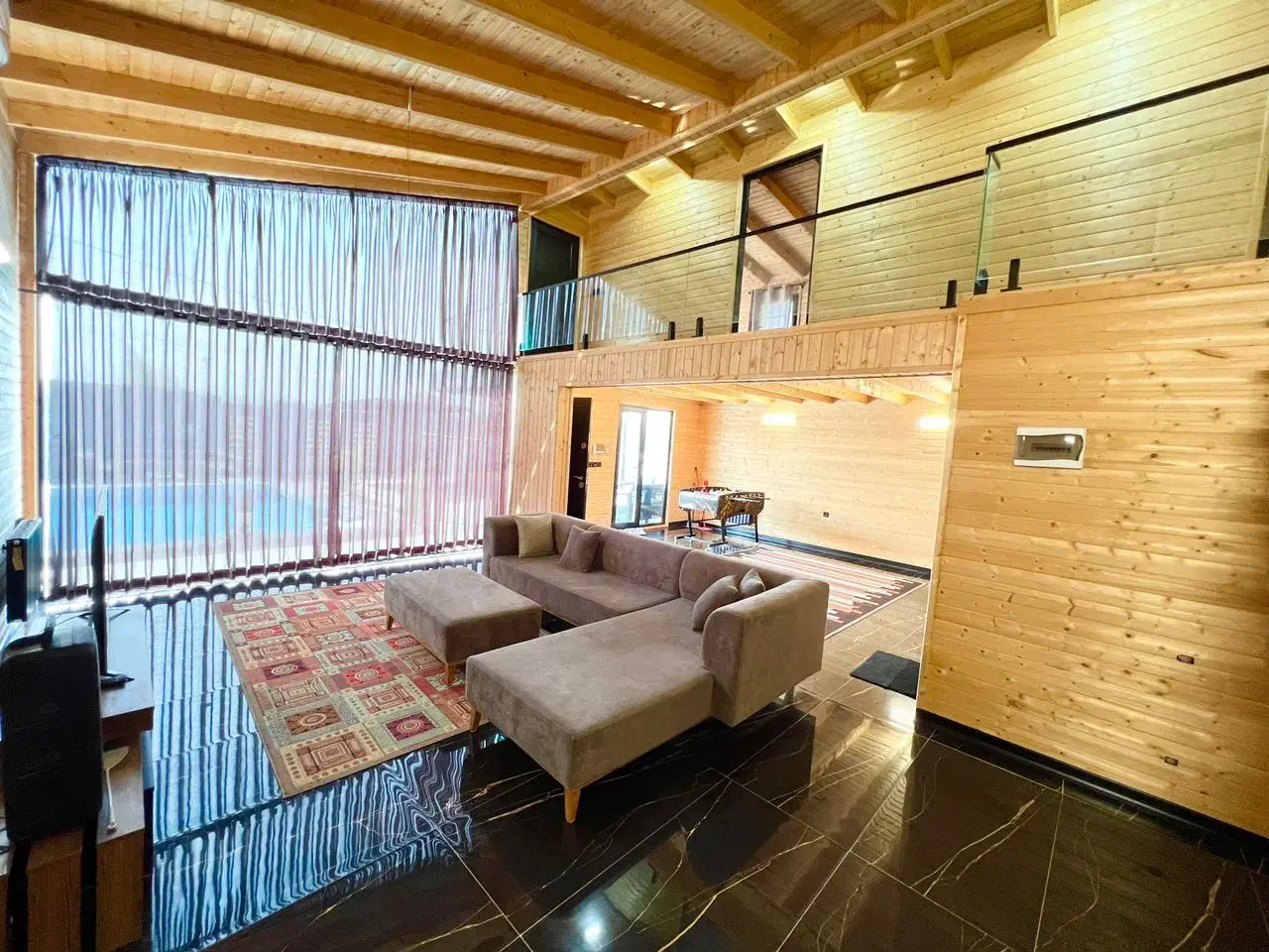 اجاره کلبه چوبی استخردار روباز کد ۵|اجارهٔ کوتاه‌مدت ویلا و باغ|نور, |دیوار