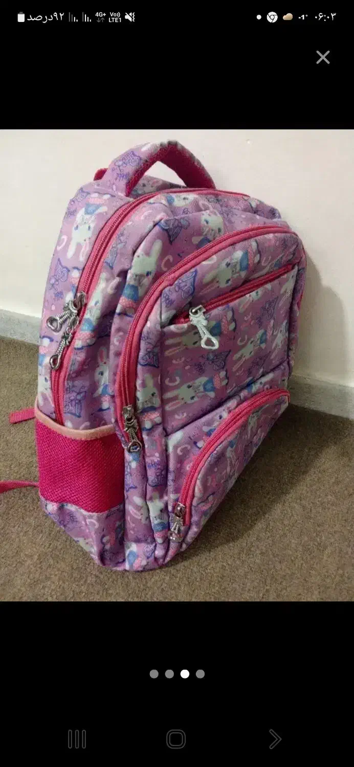 کوله مدرسه فانتزی ارتشی|کیف، کفش، کمربند|کرمانشاه, |دیوار