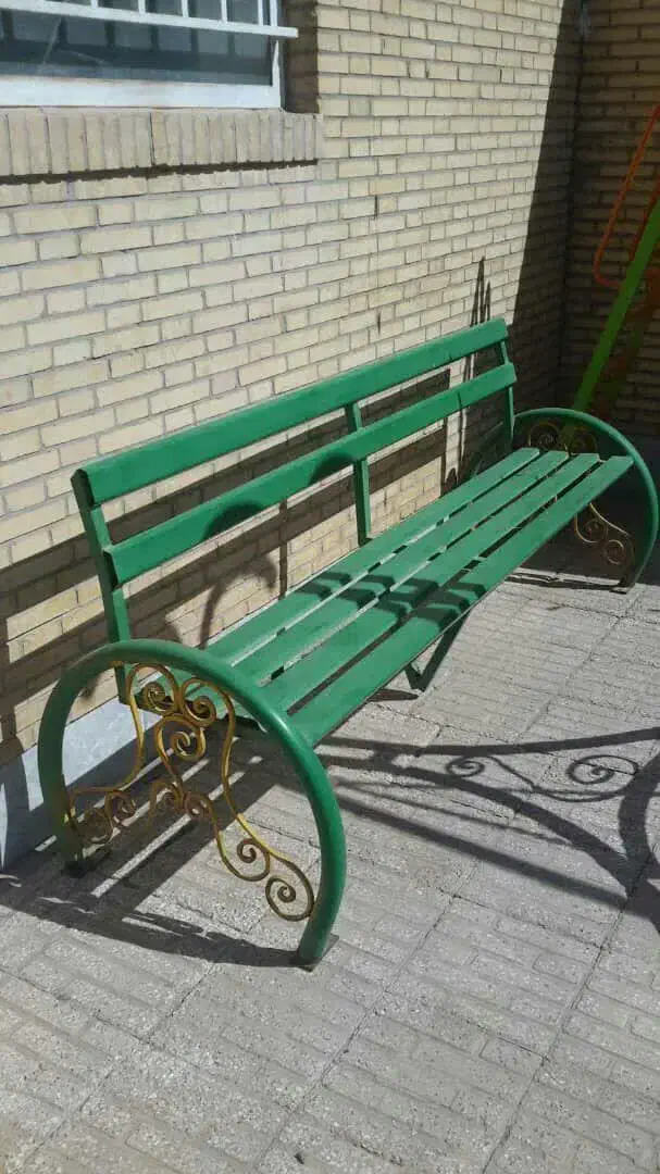 نیمکت فلزی|صندلی و نیمکت|یزد, |دیوار