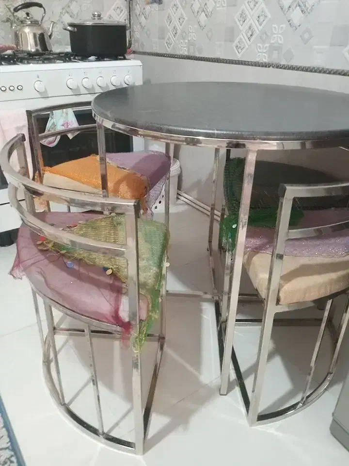 میز و صندلی کم جا نو|میز و صندلی غذاخوری|الشتر, |دیوار