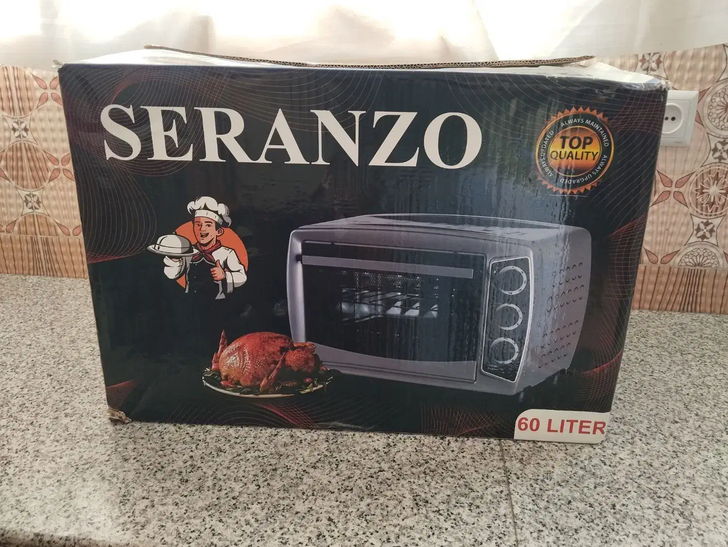 آون توستر سرانزو|اجاق گاز و لوازم برقی پخت‌وپز|یزد, |دیوار