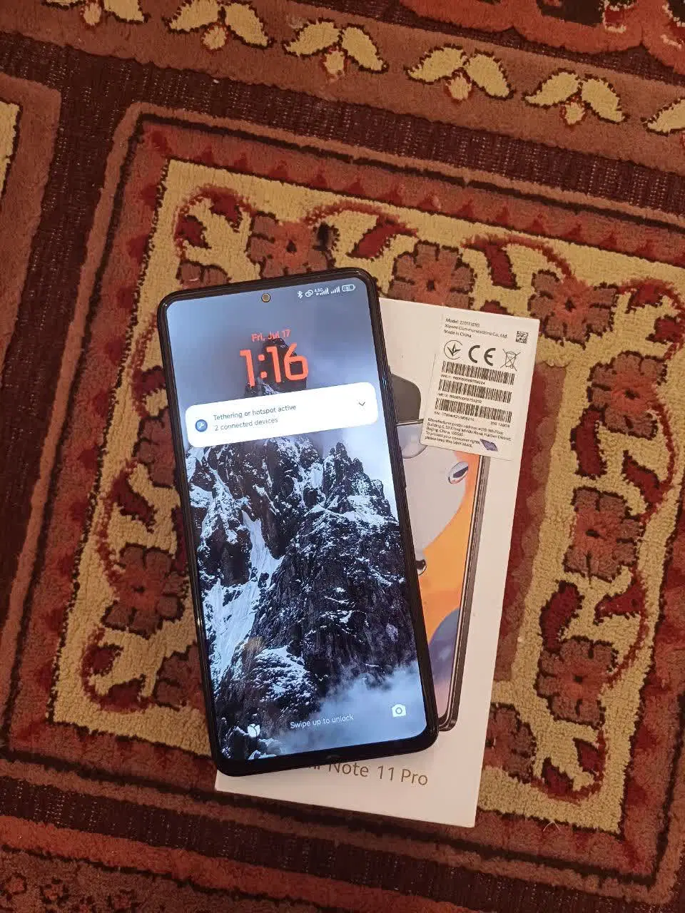 Redmi note 11 pro|موبایل|لاهیجان, شیشه گران|دیوار
