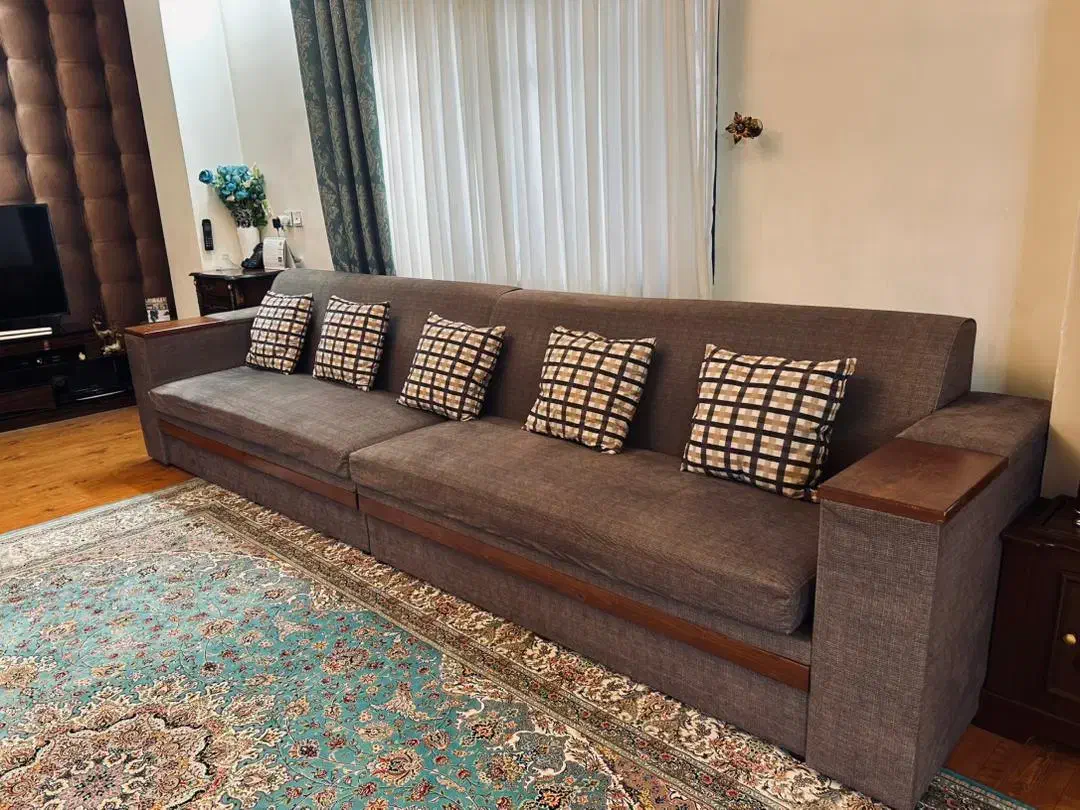 مبل راحتی ۸ نفره بسیار تمیز|مبلمان خانگی و میز عسلی|آمل, |دیوار