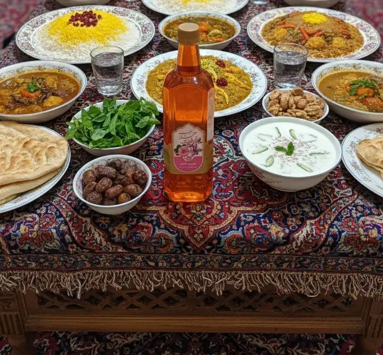 شربت زعفران (جلاب)|خوردنی و آشامیدنی|قم, چهار مردان|دیوار