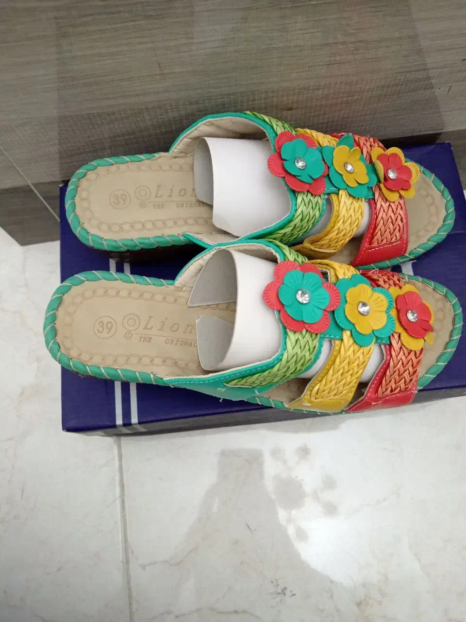 دمپایی دخترانه سایز 38|کیف، کفش، کمربند|اندیشه, شهرک مریم|دیوار