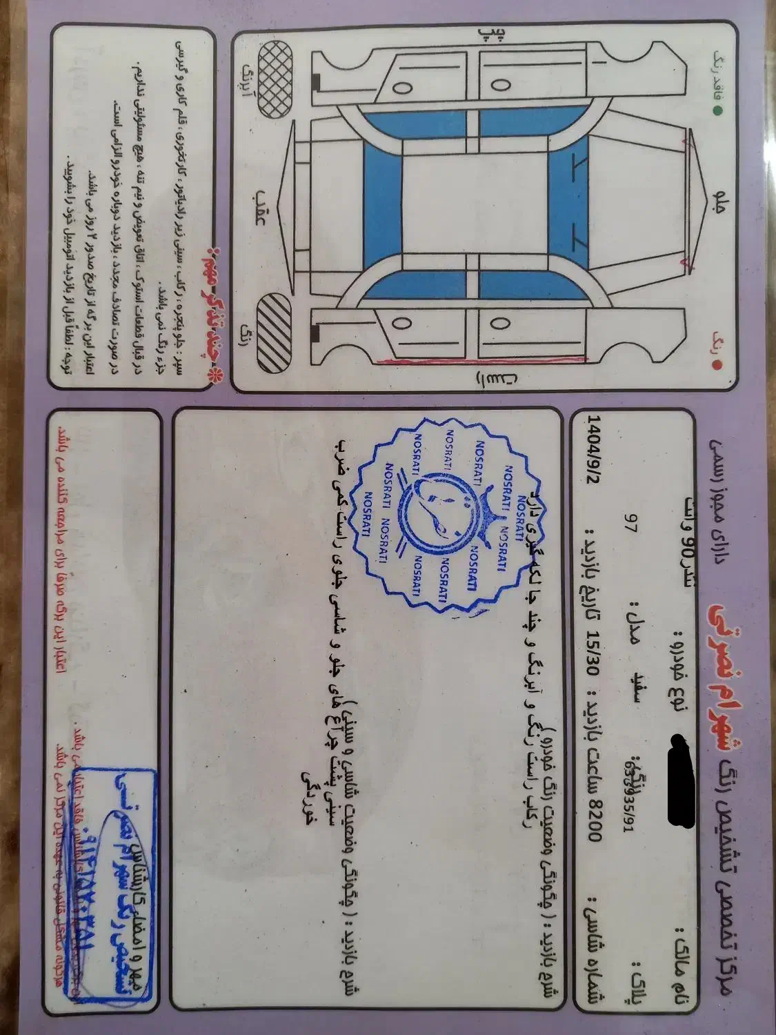 وانت تندر ۹۰ ، مدل ۹۷|خودرو سواری و وانت|اردبیل, |دیوار