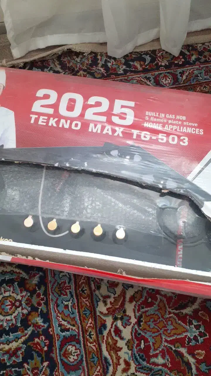 لوازم خونگی. گاز رومیزی ۵ شعله تکنو ۵۰۳|اجاق گاز و لوازم برقی پختوپز|اصفهان, شهرک کاوه|دیوار