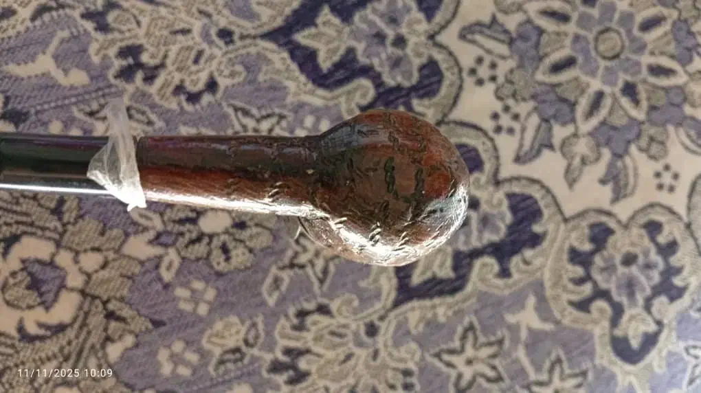 پیپ قدیمی چوب گردو|کلکسیون اشیاء عتیقه|شیراز, سفیرشمالی|دیوار