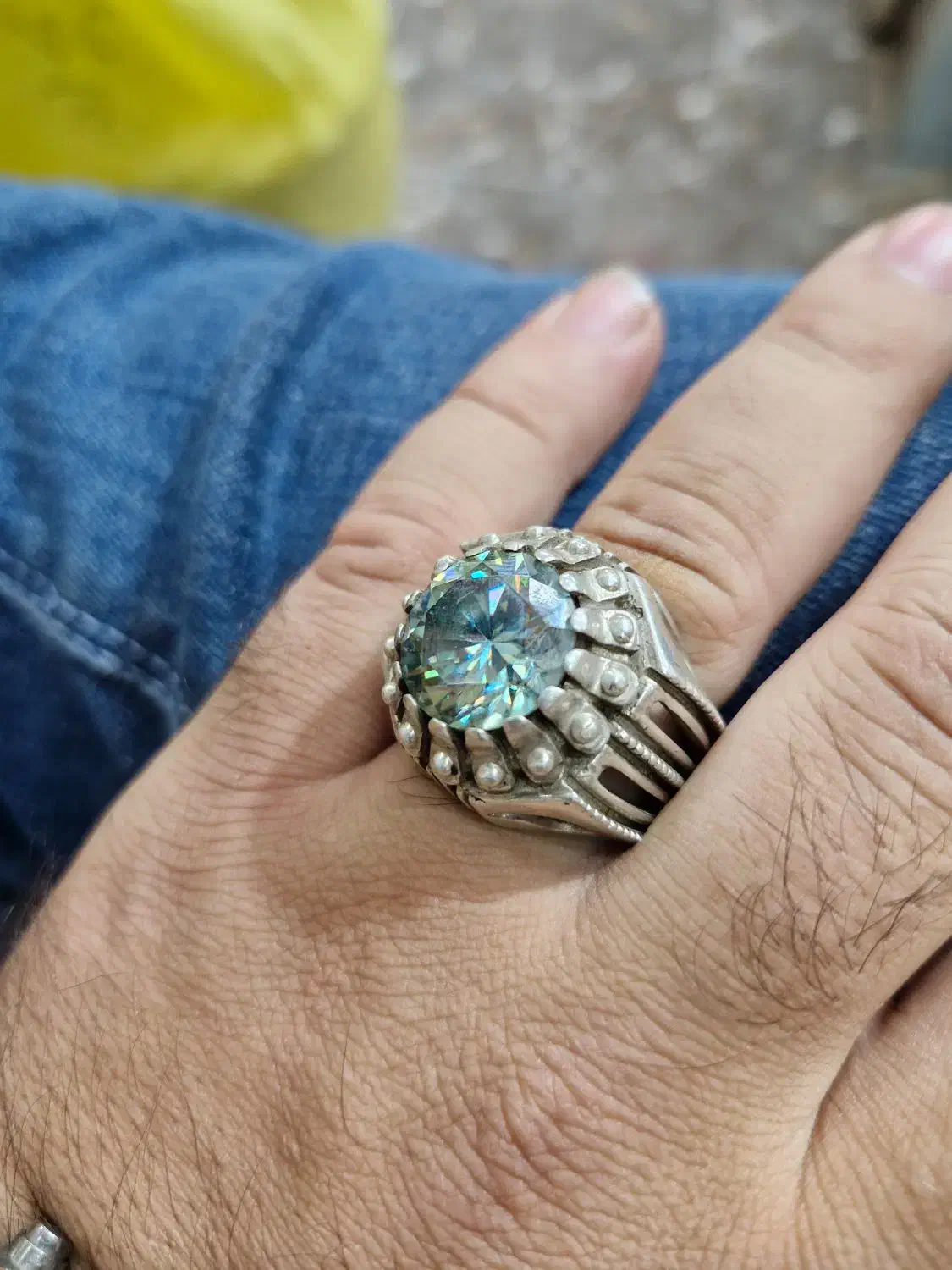 موزانایت یاهمان الماس روس بارکاب دستساز|جواهرات|تبریز, |دیوار