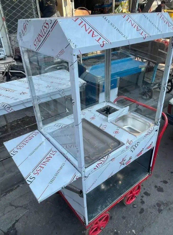 یک عدد چرخ فست فود ۳عدد چعله|کافی‌شاپ و رستوران|اسلام‌شهر, شهرک قائمیه|دیوار