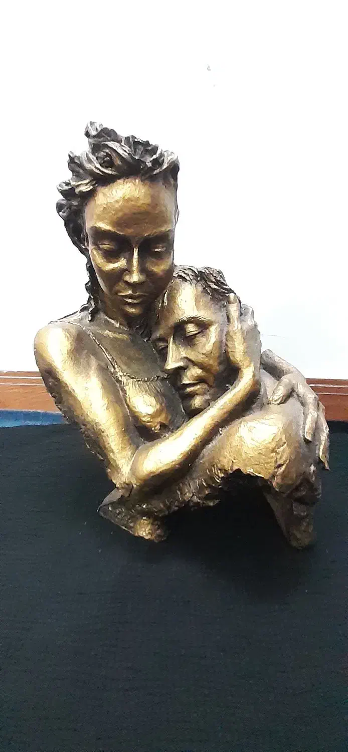 مجسمه ی پلی استر زن و مرد|مجسمه، تندیس، ماکت|بروجرد, |دیوار