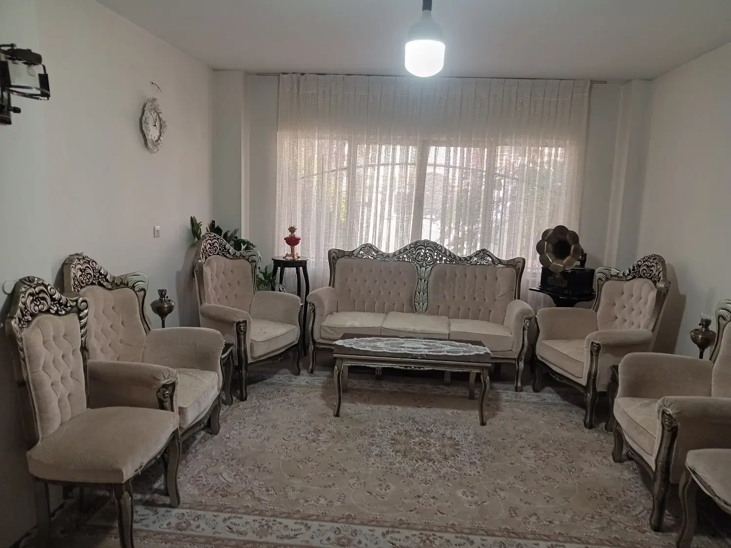مبلمان ۹ نفره منبت کار دست|مبلمان خانگی و میز عسلی|محمدیه-قزوین, |دیوار