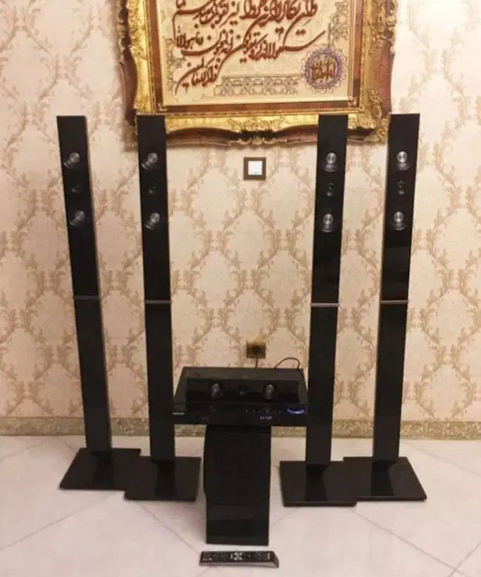 سینما خانواده سامسونگ ۱۰۰۰wاصل کارخانه|سیستم صوتی خانگی|شیراز, تحویلی|دیوار